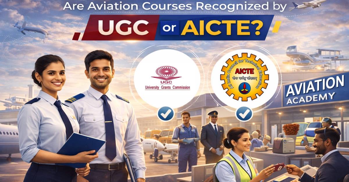 Are Aviation Courses Recognized by UGC or AICTE?